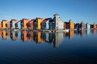 Reitdiephaven, ville de Groningue. Un quartier résidentiel coloré par Gert Hilbink Aperçu