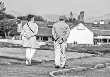 Wandelen in Kyleakin  Isle of Skye (Schotland) van Frank Noordanus