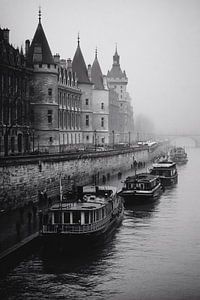 Das Gericht im Flussnebel der Seine