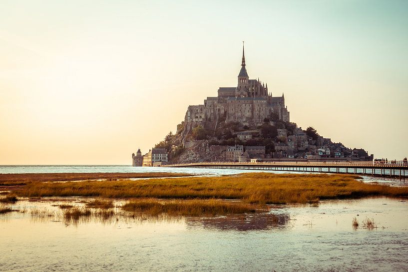 Mont St Michel - France by Thijs van Beusekom