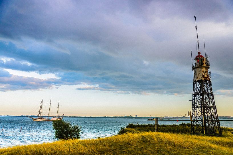 "Lighthouse Island" near Amsterdam par Kaj Hendriks