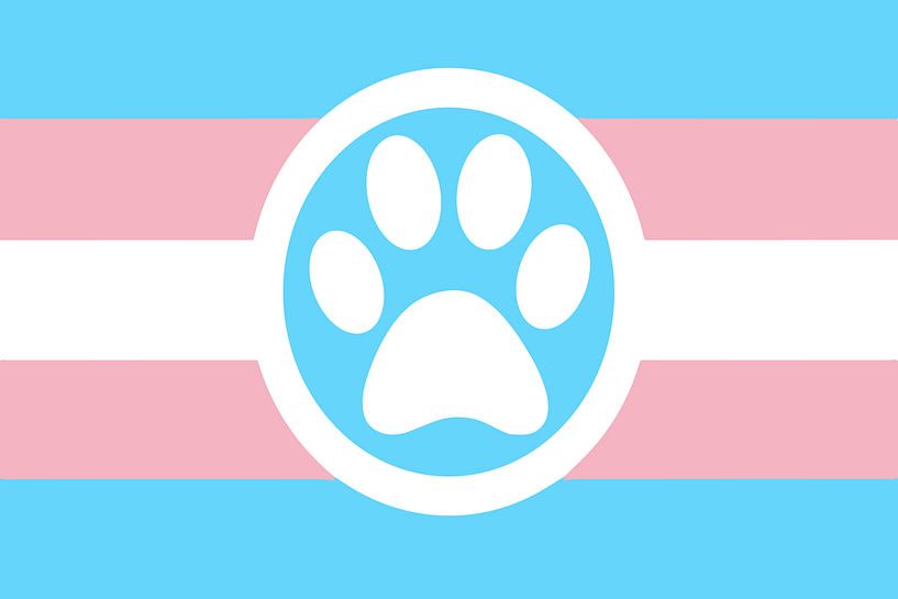 Transgender Bär Stolz Zeichen von Art Kingdom