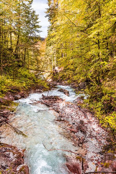 Autumn at the Wimbach by Dirk Rüter