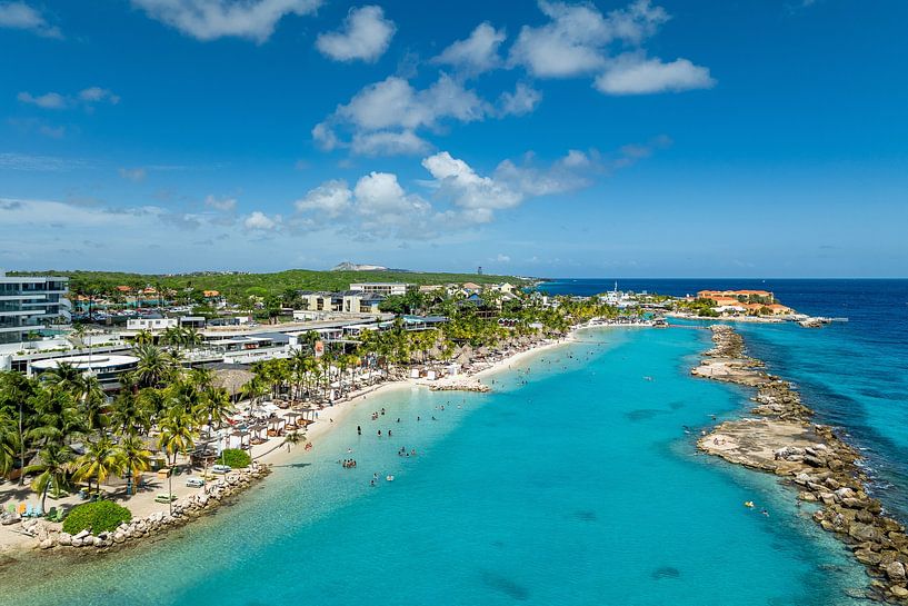 Seaquarium Beach Curacao - Enregistrement par drone par Keesnan Dogger Fotografie