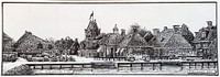De Boerewal rond 1920 Grouw van Richard Brinkman thumbnail