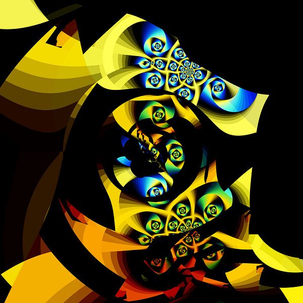 Fractal 2022 - # 48 by Petra Dreiling-Schewe