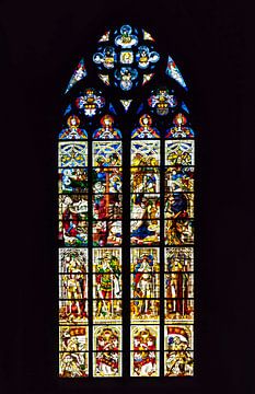 Cologne Cathedral Geburt Christi Fenster by Maarten Visser