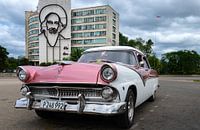 Ford Fairlane 1955 at the Plaza de la Revolucion (Cuba)