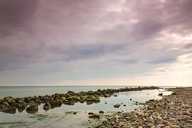 Buhnen an der Küste der Ostsee von Rico Ködder