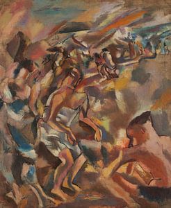 Jules Pascin, Schriftzeichen in Kuba, 1917