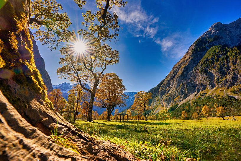 Großer Ahornboden Herbst von Einhorn Fotografie
