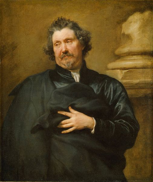 Portret van Karel van Mallery, Anthony van Dyck, een portret van Karel van Mallery van Meesterlijcke Meesters