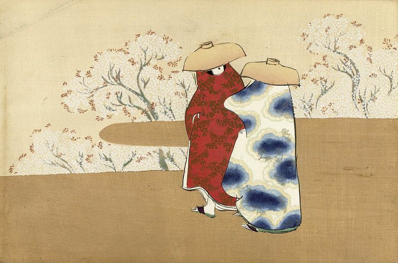 Printemps, Kamisaka Sekka par 1000 Schilderijen