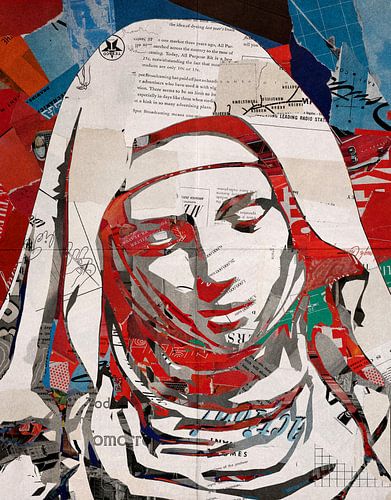 collage artistique de Mary