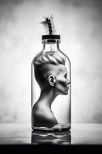 Punk Lady en bouteille