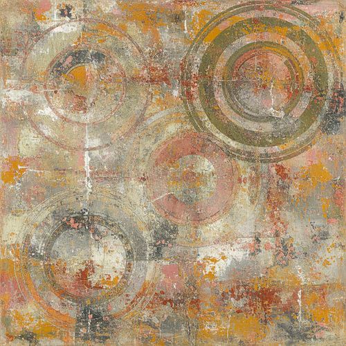 Wabi-Sabi serie: Industrieel abstract met verweerde structuren