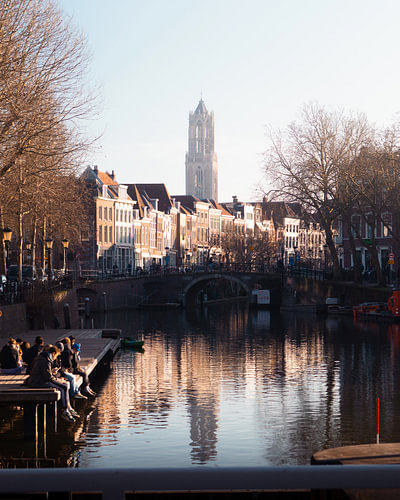 La cathédrale vue depuis le Weerdsluis