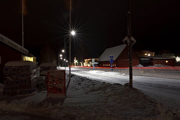 Nightly village by Christer Andersson