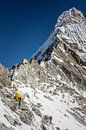 Climbing Ama Dablam  van Thea.Photo thumbnail