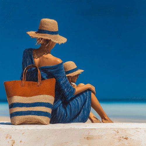 Zitten aan de Blauwe Zee | Mediterranean Memory