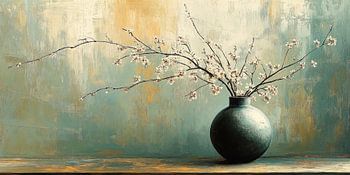Floraison printanière avec une touche orientale iii