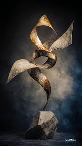 Abstrakte Skulptur
