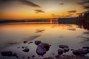 Coucher de soleil d'août