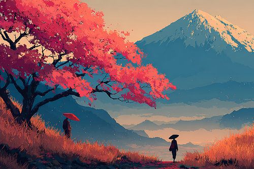 schilderachtig Japan