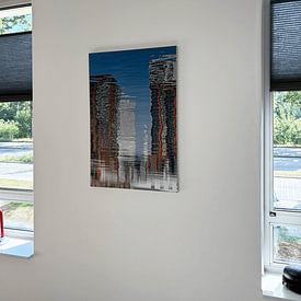 Kundenfoto: Verspiegelung Das Handgelenk von Katendrecht von Frans Blok - Fotos, Kunst und weitere Wanddekoration, als ArtFrame