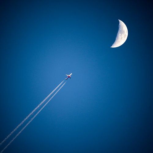 Fly to the moon