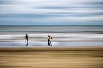 Sur la plage de Port Douglas sur Chantal CECCHETTI