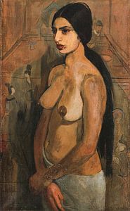 Amrita Sher-gil, Selbstporträt als Tahitianerin