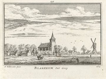 Abraham Rademaker, Ansicht von Blaricum, 1612