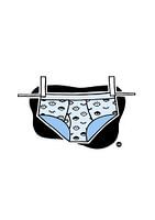 Pants on the clothesline