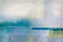 North Sea with dunes by Mad Dog Art