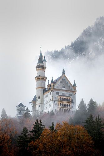 Kasteel Neuschwanstein in Bayern