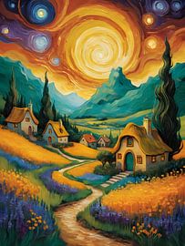 The fascination of the starry night by HorizonArtistry