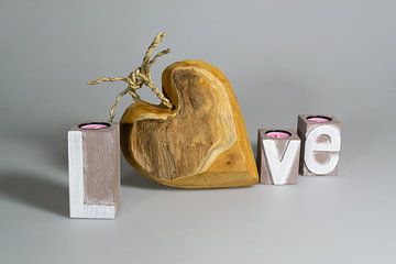 Love your houten hart van Quint Wijnhoven