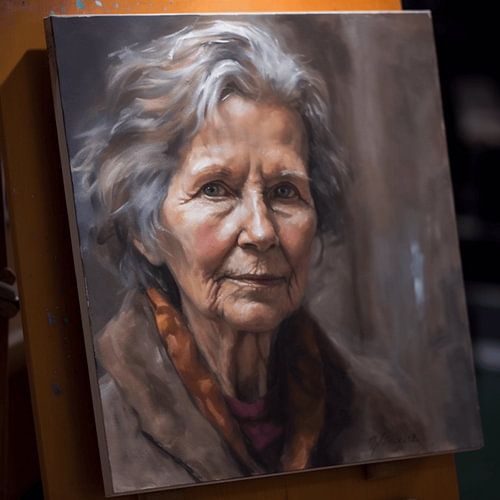 Goldenes Lächeln von Vythryd Arts