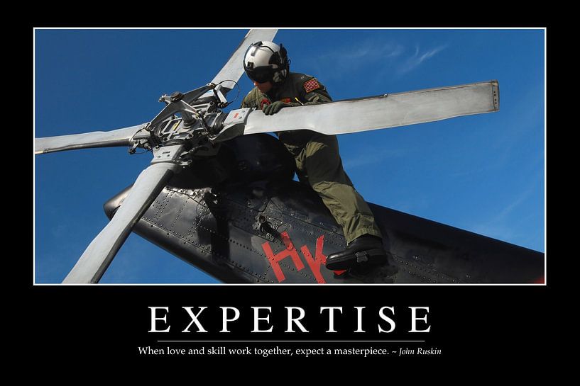 STK107101M-Expertise: Inspirerende en motiverende poster van Stocktrek Images