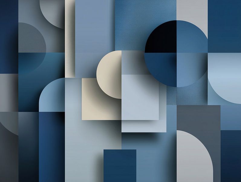 Blaupause Harmonie von Danny van Eldik - Perfect Pixel Design