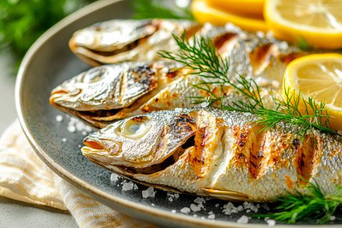 Gegrilde vis