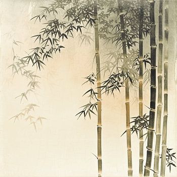 Bamboo forest Asian style