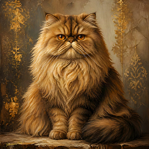 Cat Art Collection - Persian cat