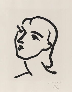 Henri Matisse, Nadia aux cheveux lisses 