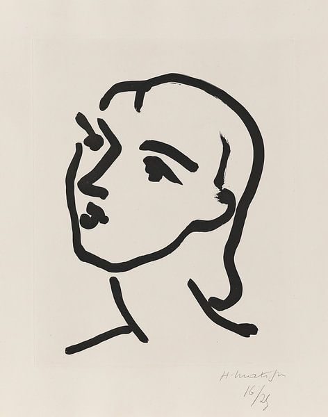 Nadia aux cheveux lisses  by Masterful Masters