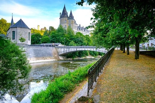 Cityscape Durbuy in Belgium