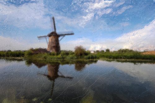 Le pittoresque Kinderdijk sur Geert Van Baelen