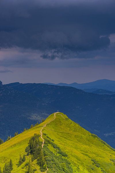 Stijgend onweer, Kuhgehrenspitze van Walter G. Allgöwer