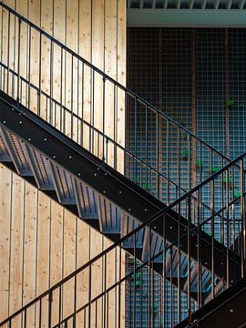 Stalen trap van Henri Boer Fotografie